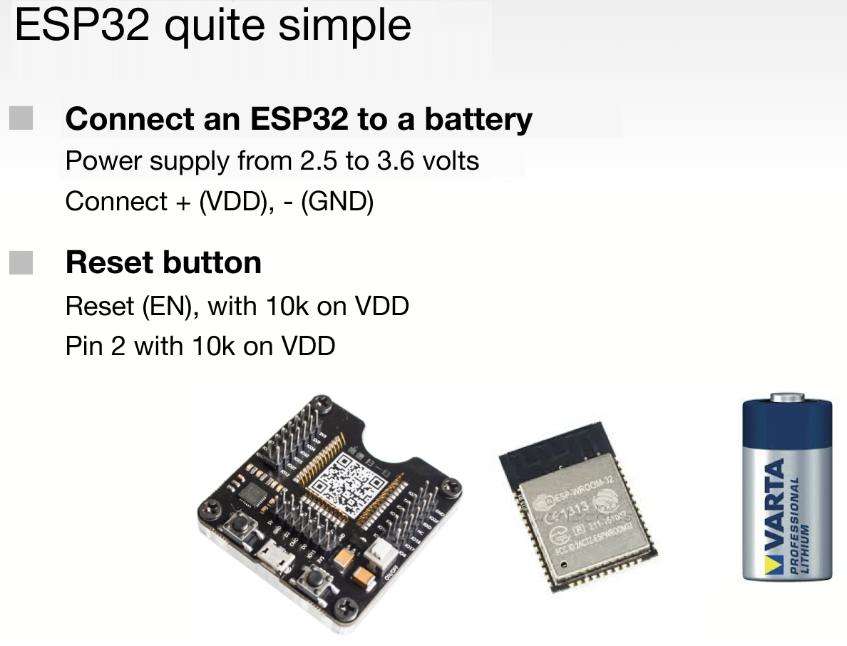 Battery-Powered ESP32  RadioShuttle Network Protocol