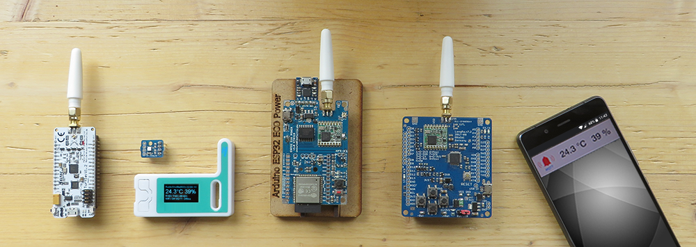 Battery-Powered ESP32  RadioShuttle Network Protocol